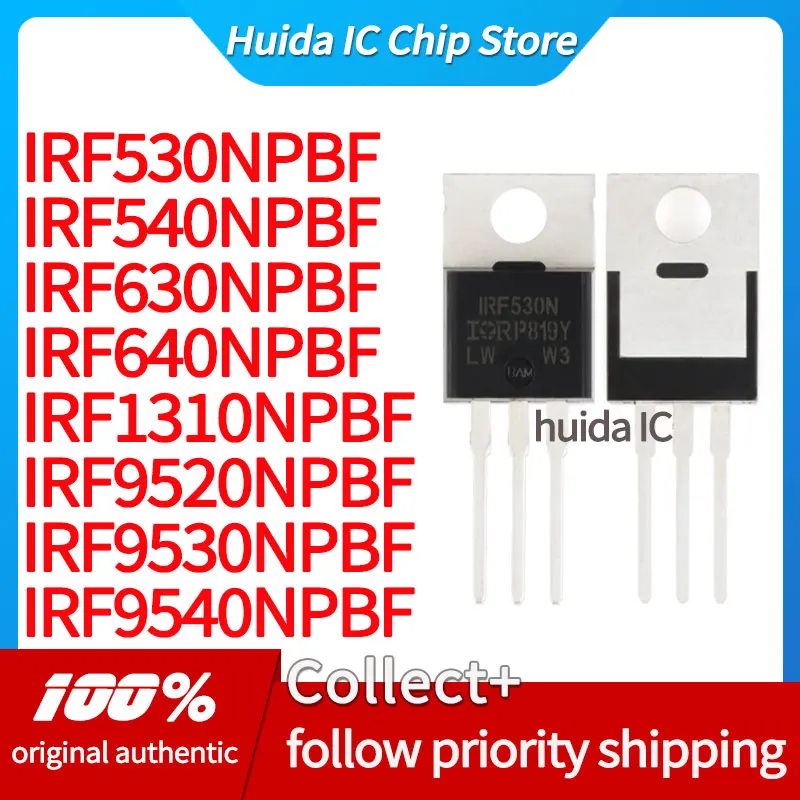 

IRF530NPBF IRF540NPBF IRF630NPBF IRF640NPBF IRF1310NPBF IRF9520NPBF IRF9530NPBF IRF9540NPBF Новый защитный чехол