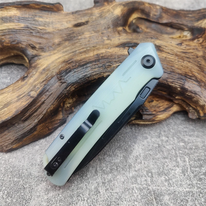 Новый складной нож sitive ST136 Real D2 карманный резец С флиппером и рукояткой G10 для