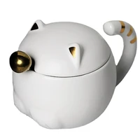 cartoon couple mug handmade coffee cup cat cup with handle ceramic cups creative anime mug japanese style breakfast mugs gifts