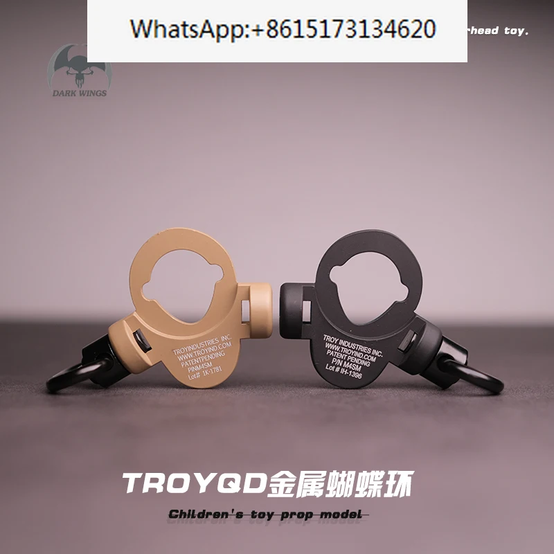 

Toy accessories TROY metal butterfly ring strap quick release QD buckle strap LDTHK416