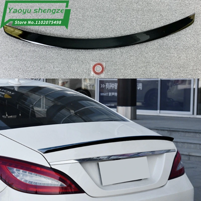 

For Mercedes W218 2011-2016 CLS 260 300 350 400 High Quality ABS Plastic Rear Wing Roof Rear Box Decorated Spoiler