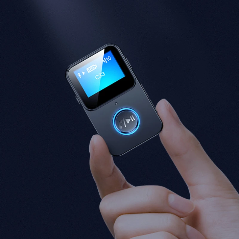 Новый адаптер аудиоприемника Bluetooth 5 0 MP3-плеер с экраном поддерживает