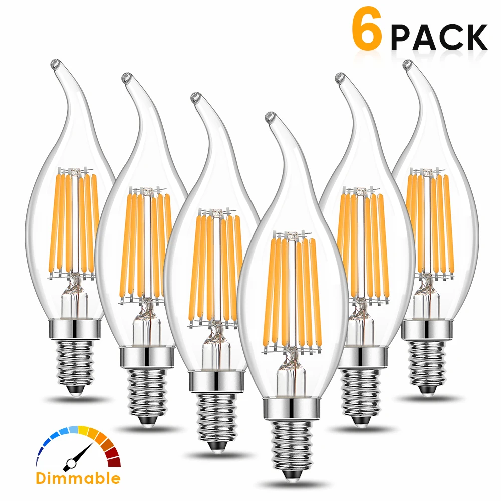 

Grensk Светодиодная лампа-свеча E14 тёплый белый 220В