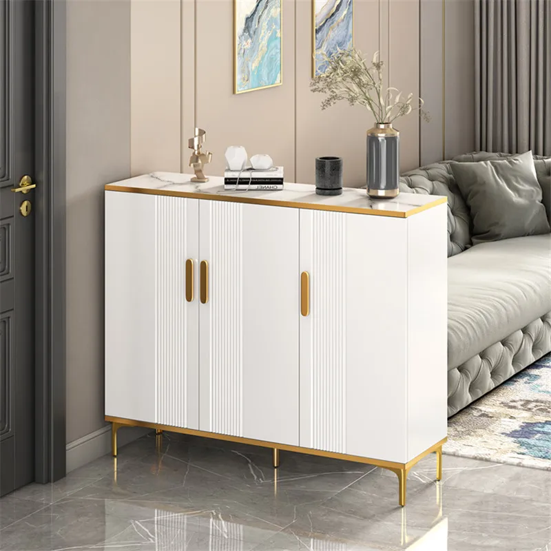 

Shelf Mobile Shoe Cabinets Living Room Wooden White Shelves Shoe Cabinets Closet Luxury Armadi Da Soggiorno Save Space Furniture