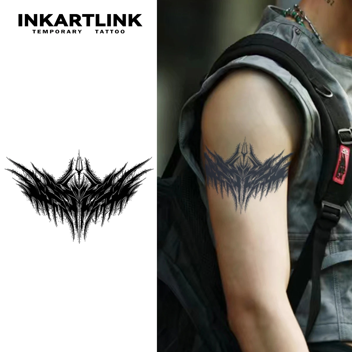 Временная тату-ручка INKARTLINK