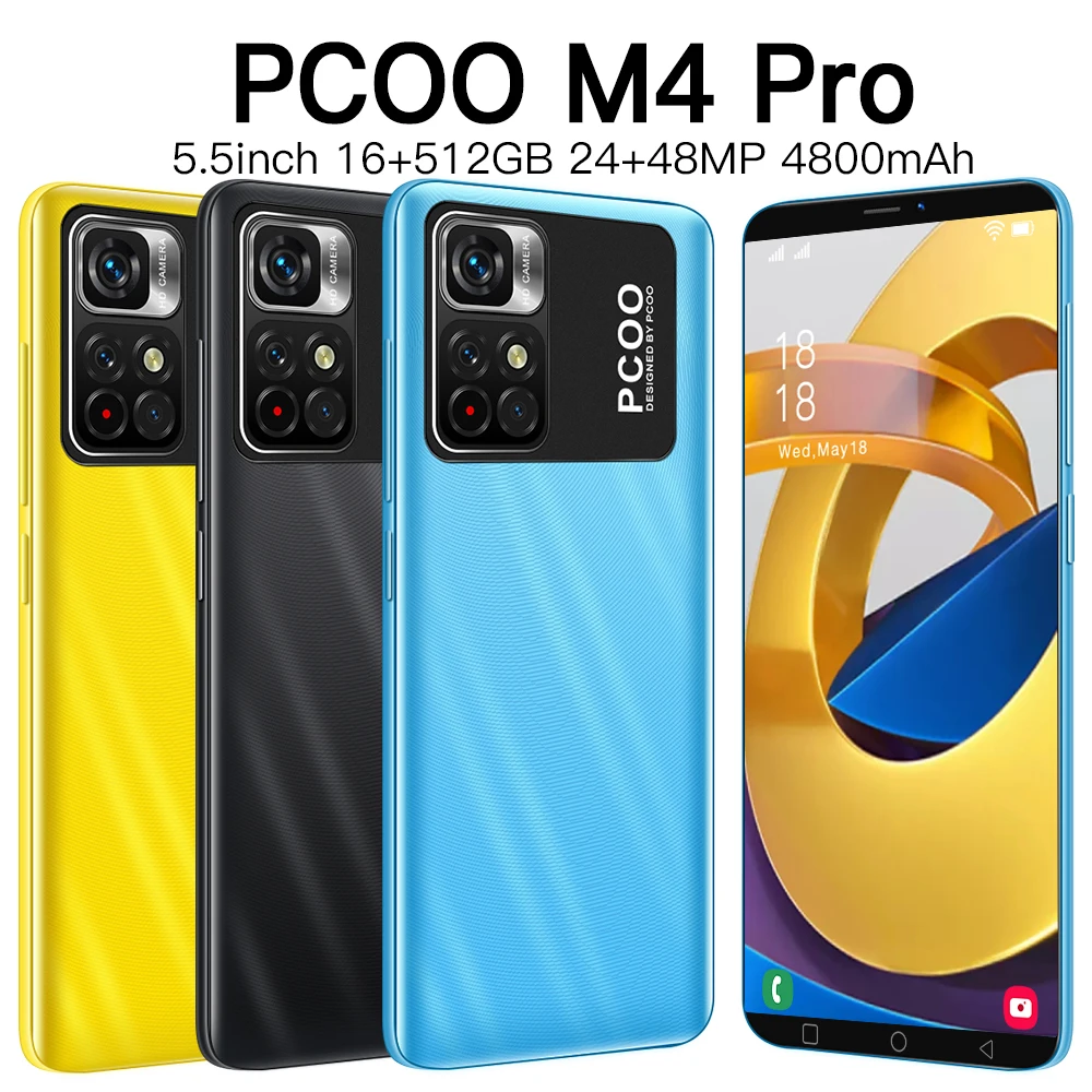 

Global Version M4pro 5G Smartphone 16GB 512GB 10 Core Android 11 Celular 5800mAh Cellphone 5.5 Inch Mobile Phone Unlock 4G