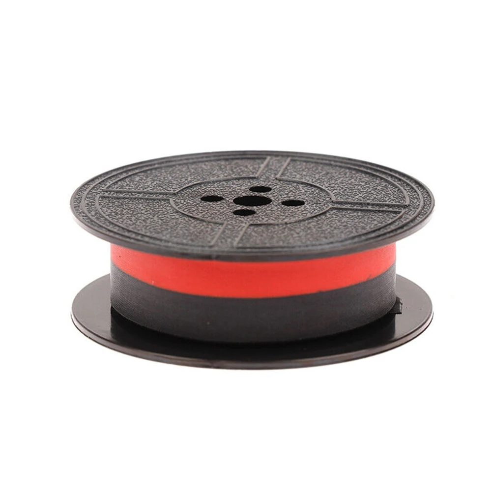 

Ribbon Typewriter Ribbon Label Printer Red Ribbo Tape Typewriter Universal Black Compatible Core Office Equipment