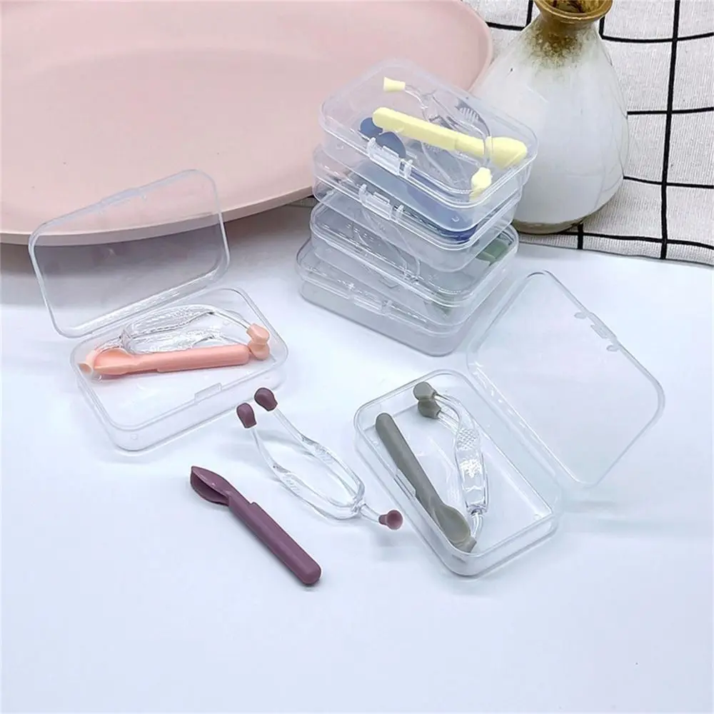 

Insertion and Removal Contact Lens Remover Tool Kit Eye Care Soft Silicone Stick Wearing Tools Scoops Tweezers Lens Accessories