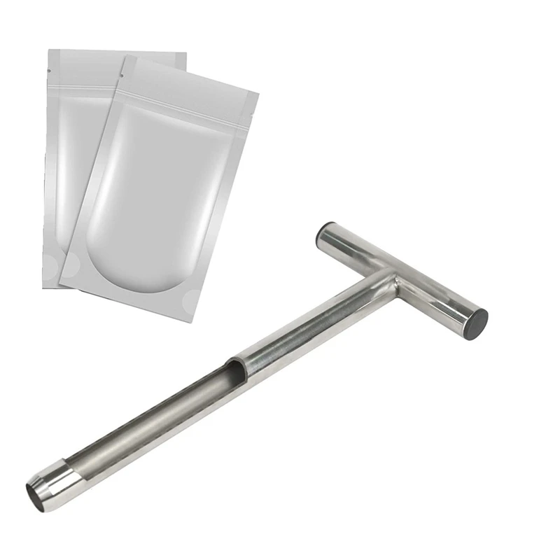 

BEAU-почвенный пробоотборник Probe12 дюймов, Т-образный ручной набор для тестирования почвы, зонды для почвы, Забор Образцов, уход за растениями, ...