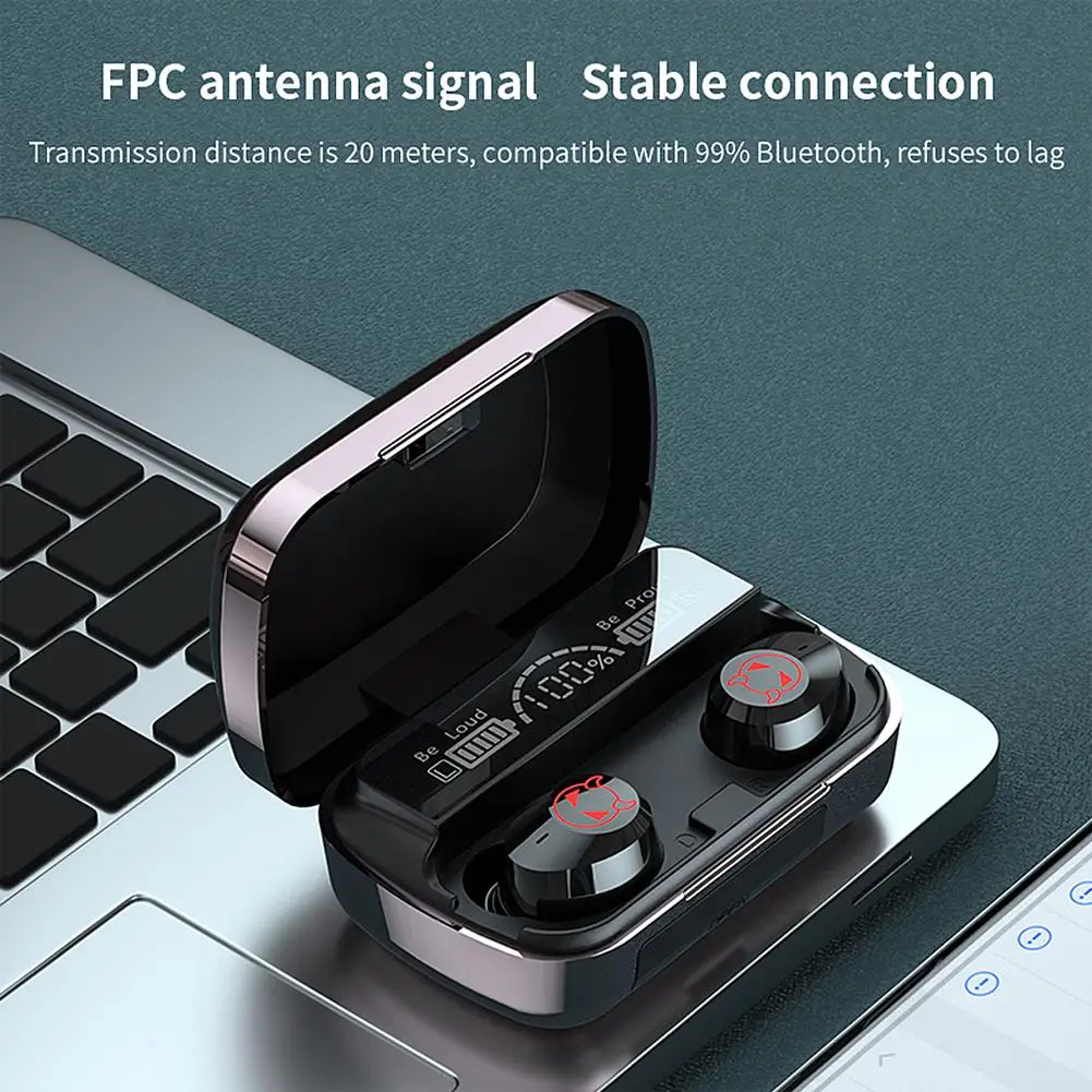 

Multifunctional Wireless Headphones Tws Stereo No Delay Noise Cancelling Sports Waterproof Earbuds Gaming Headphones Compatible