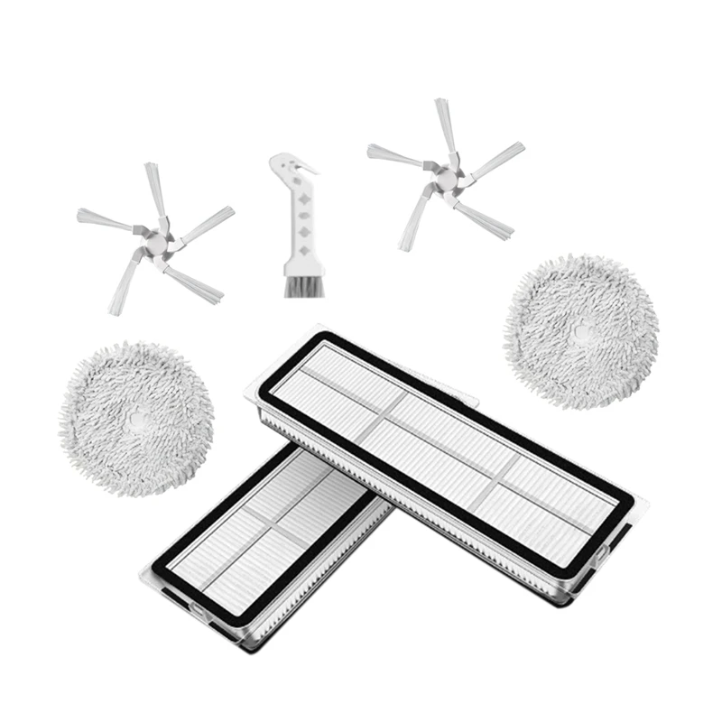 

7Pcs For Xiaomi Dreame W10/W10 Pro Robot Vacuum Cleaner Accessories Washable Mop Cloth Side Brush Replacement Parts