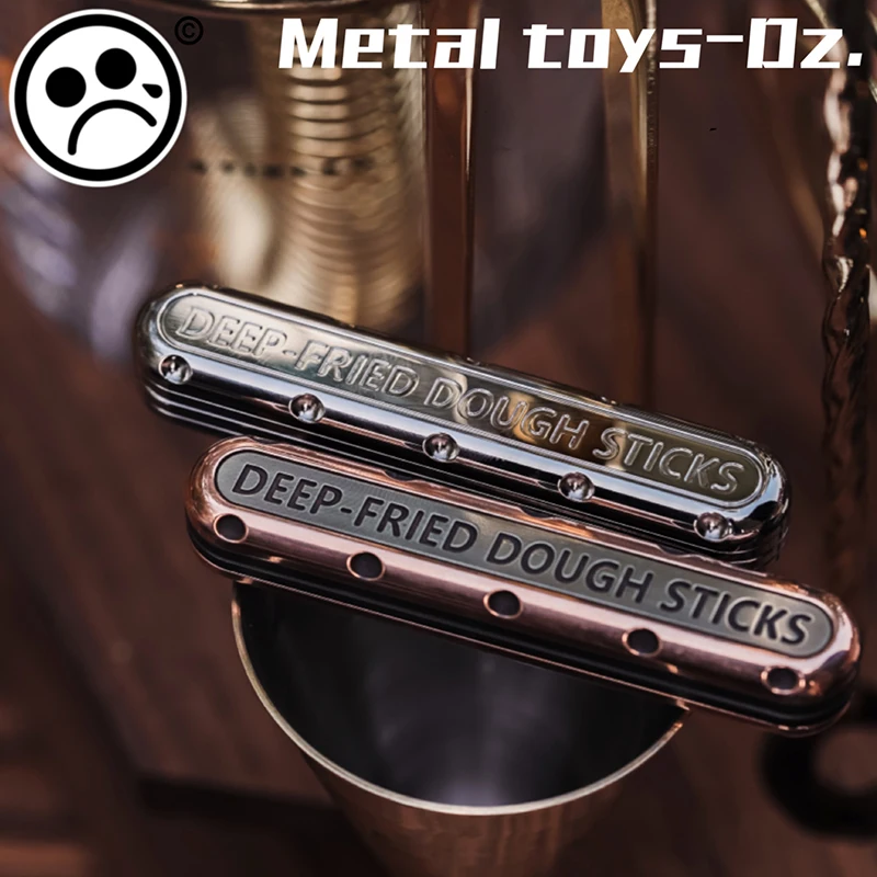 Metal Toys Dz Top-D Push Cards Snap Coin Carry Play Decompression Toys PPB Gifts