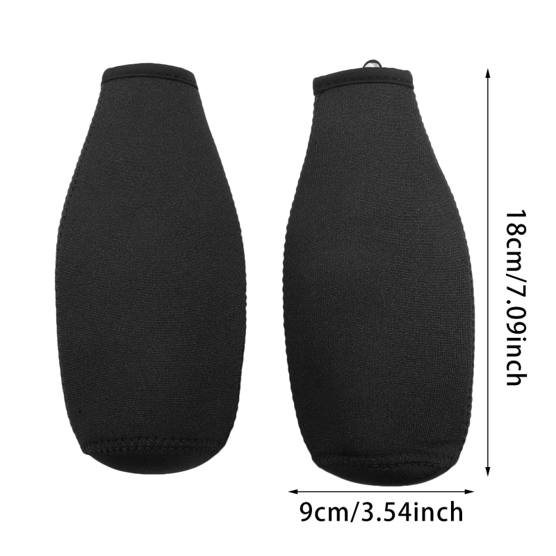 Охладитель для пивных бутылок с застежкой-молнией портативный неопреновый чехол