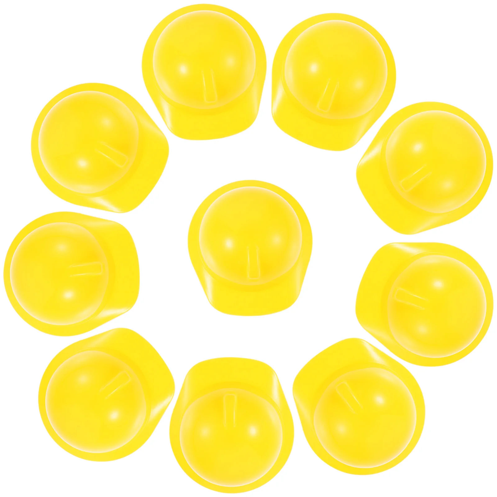 

10pcs Miniature Construction Hat Safety Model Decor Hat