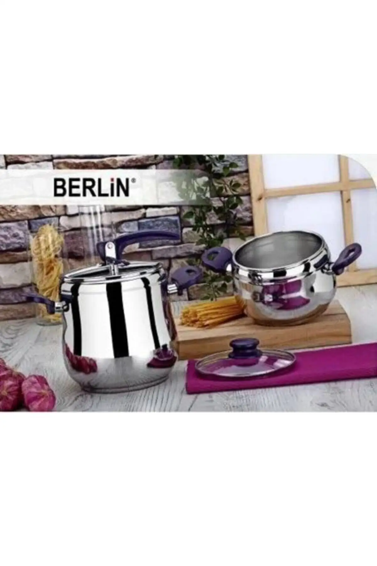 

Pressure Cooker 3,5 Lt - 7 Lt Dual Set luxury cookware Set