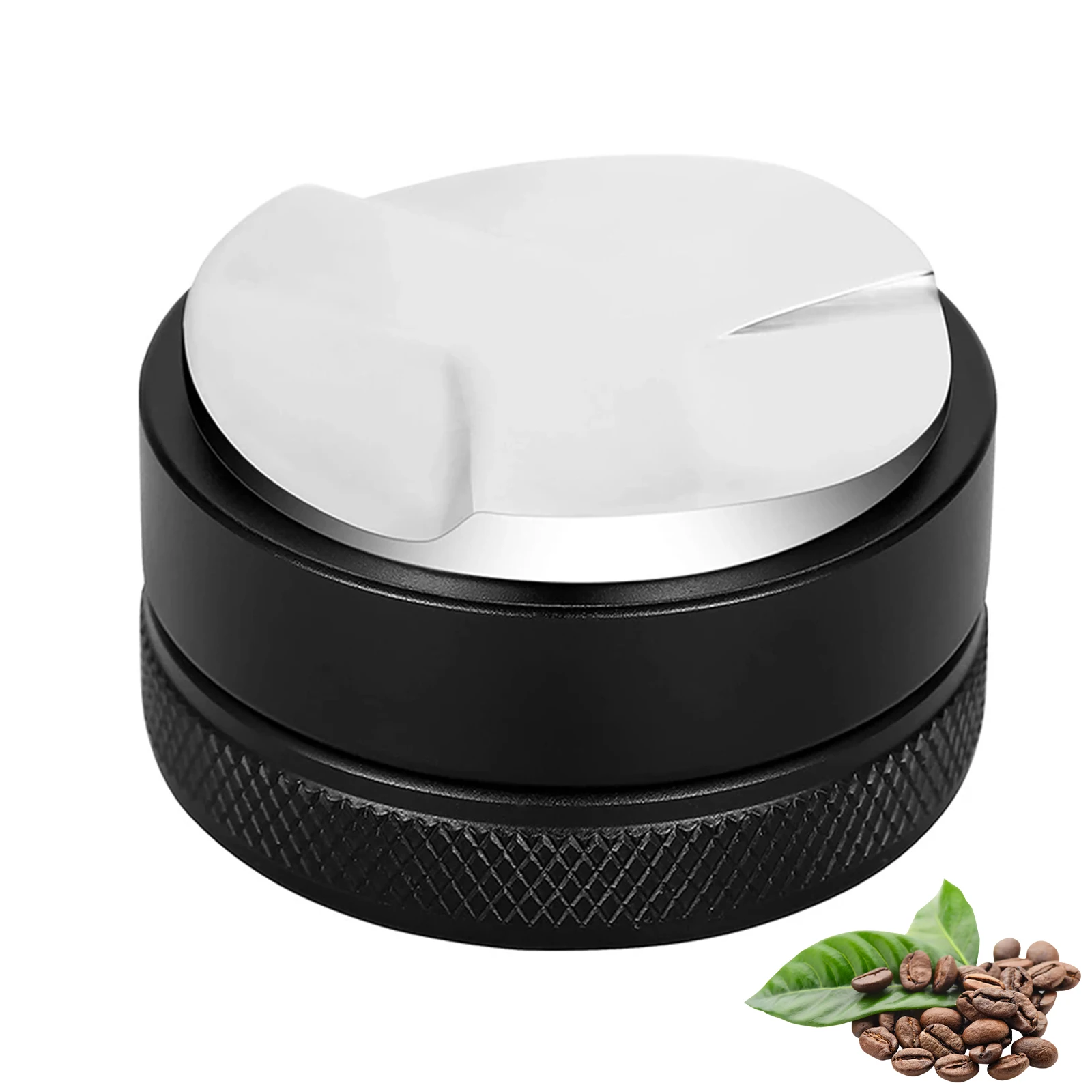 

53 мм дистрибьютор кофе для машины эспрессо распределительный Инструмент регулируемый ручной Темпер кофе порошок молоток кофе дистрибьюто...