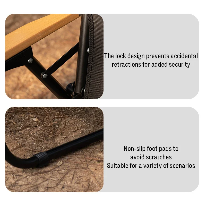 Двойной алюминиевый стул dɾxtérieur en портативный для рыбалки шезлонг