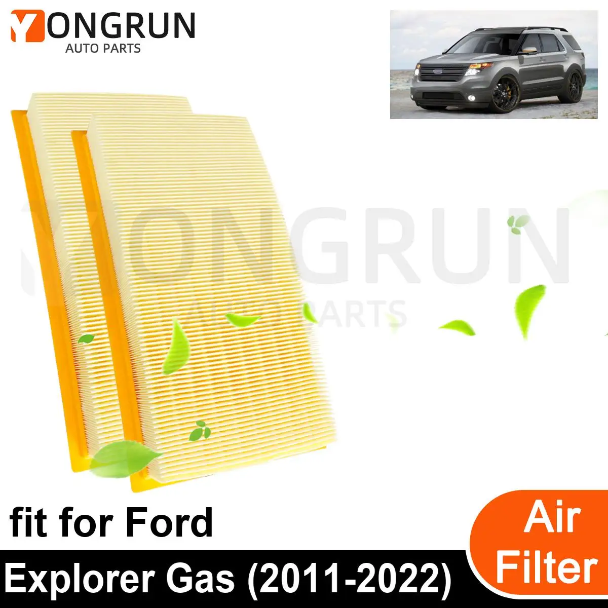 Новые автомобильные фильтры двигателя 2 шт. Аксессуары для автомобилей Ford Explorer Gas