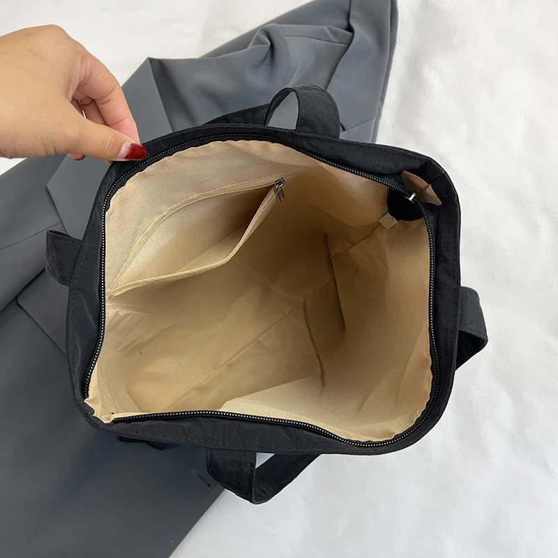 Простая универсальная женская сумка-тоут на одно плечо с буквенным принтом новые