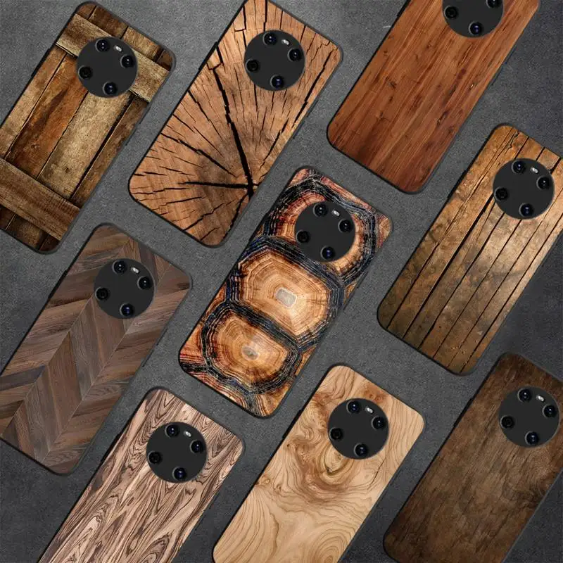 

Carved Wood Phone Case for Huawei Y 6 9 7 5 8s prime 2019 2018 enjoy 7 plus