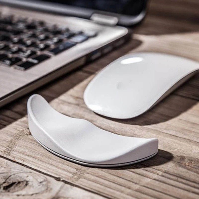 

1 шт., силиконовый эргономичный коврик для мыши, с защитой от скольжения