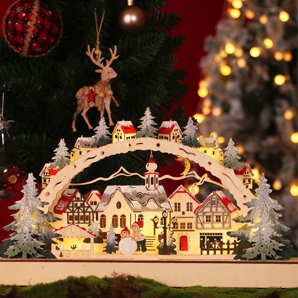 

Деревянные рождественские домики Navida