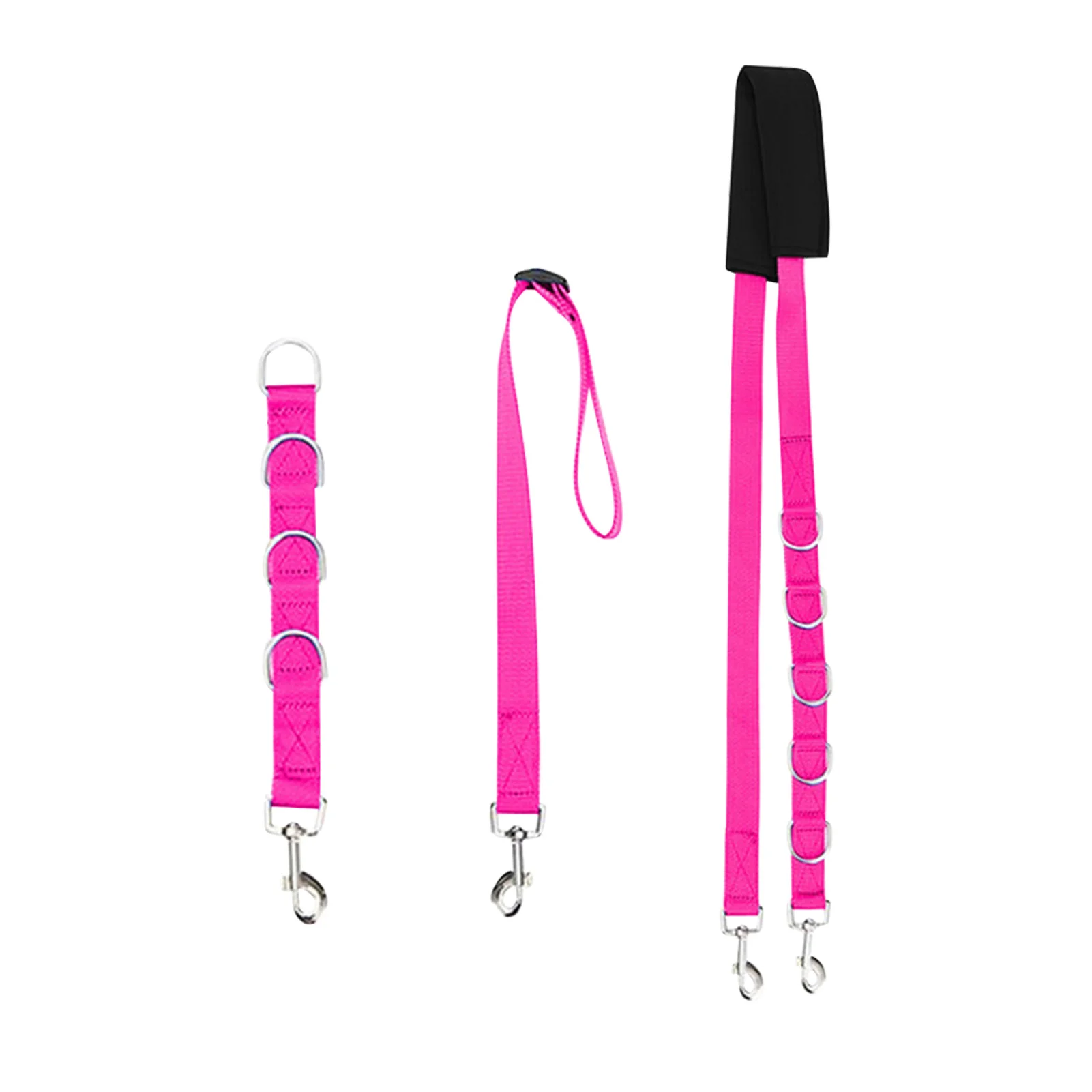 3pcs Belly Pad Dog Grooming Strap Noose Restraint Bathing Loop Hair Cutting Harness Puppy Traction Band Washing Pet Supplies
