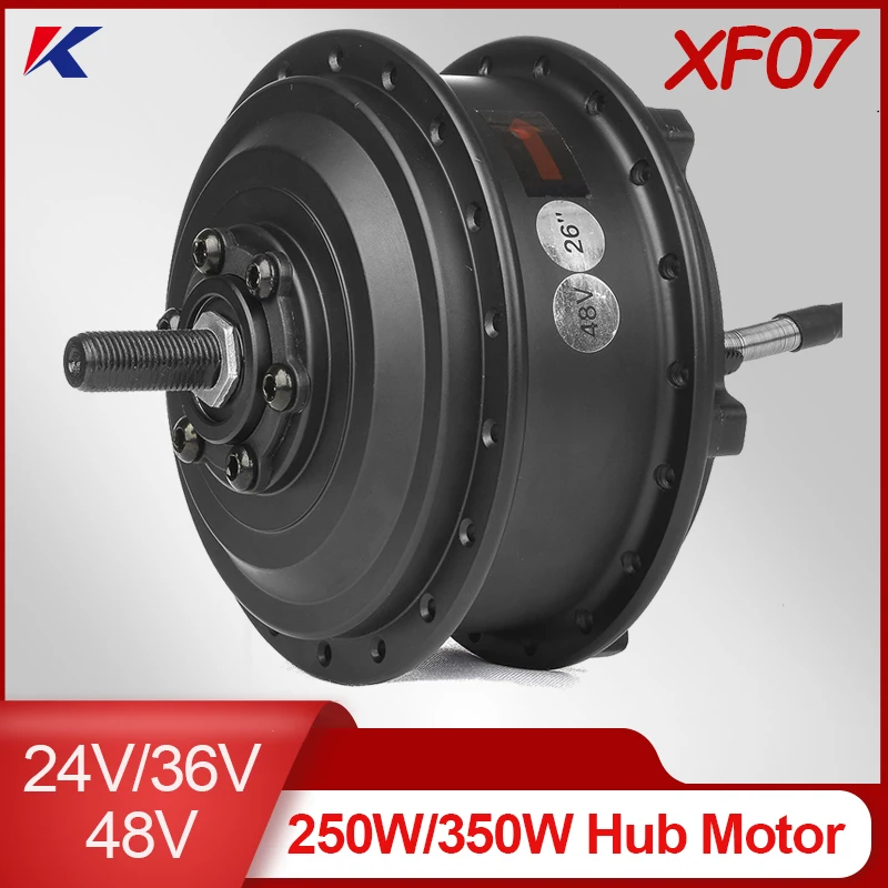 

Мотор-ступица MXUS XF07, 24 В, 36 В, 48 В, 250 Вт, 350 Вт для электровелосипеда, бесщеточный мотор-ступица, задний привод колеса 20 дюймов, 28 дюймов