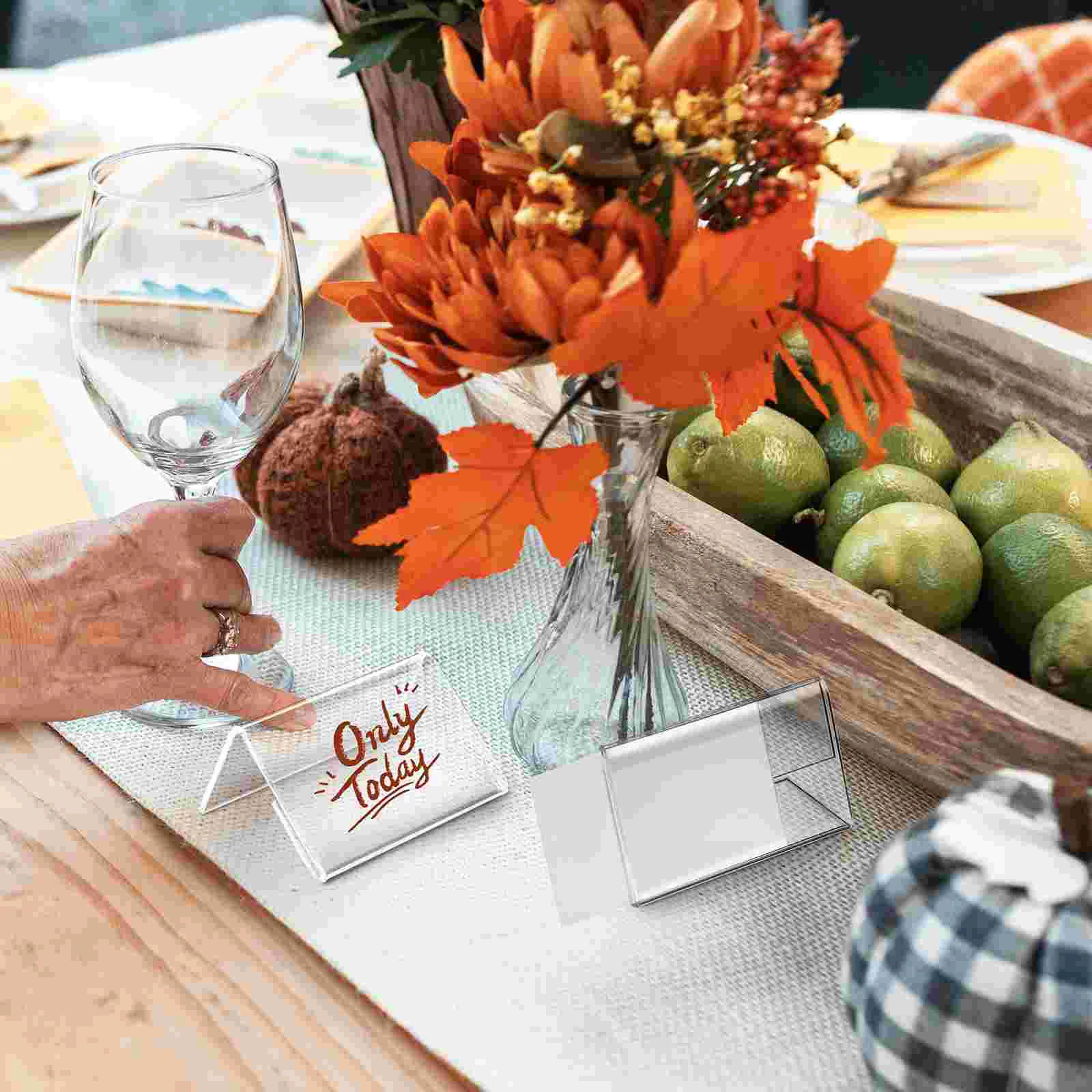 40 шт. акриловые держатели для витрин