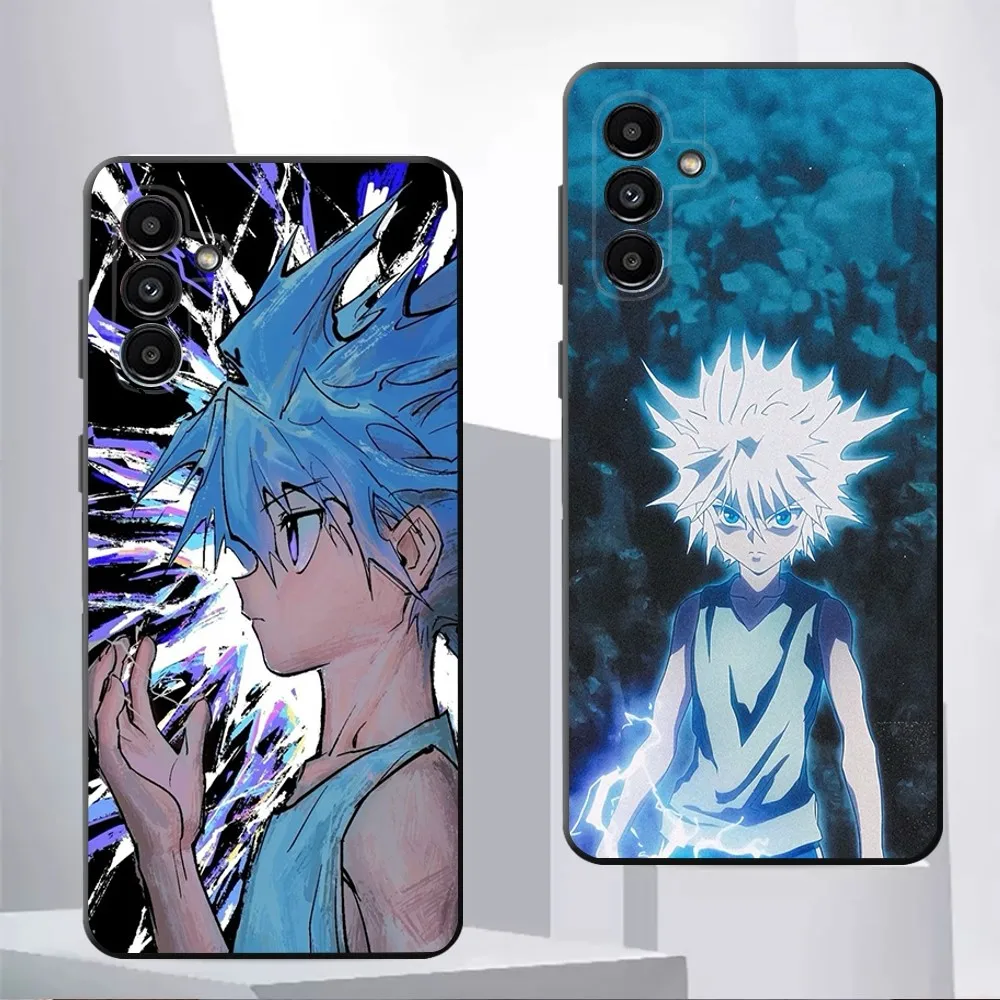 Чехол для телефона Anime H-Hunter x Hunter Killua Samsung Galaxy A13 21s 22 31 32 52 53 71 80 91 Черный мягкий чехол