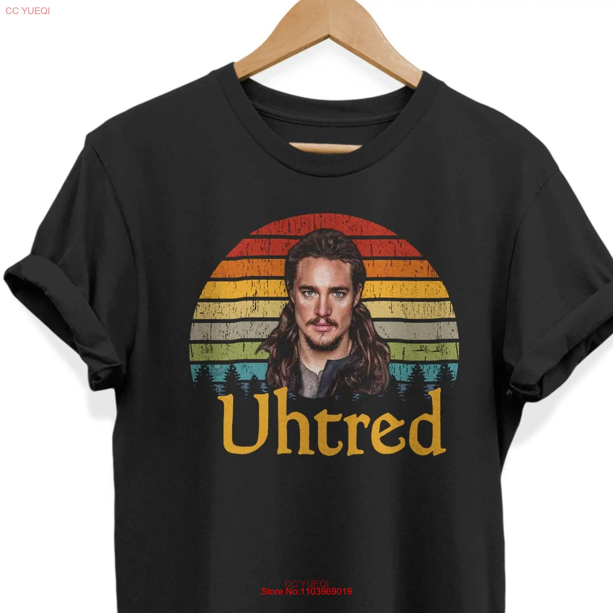 Рубашка Uhtred Ragnarson от производителя bebbanburg сын футболки Norsemen Saxons Постер в стиле