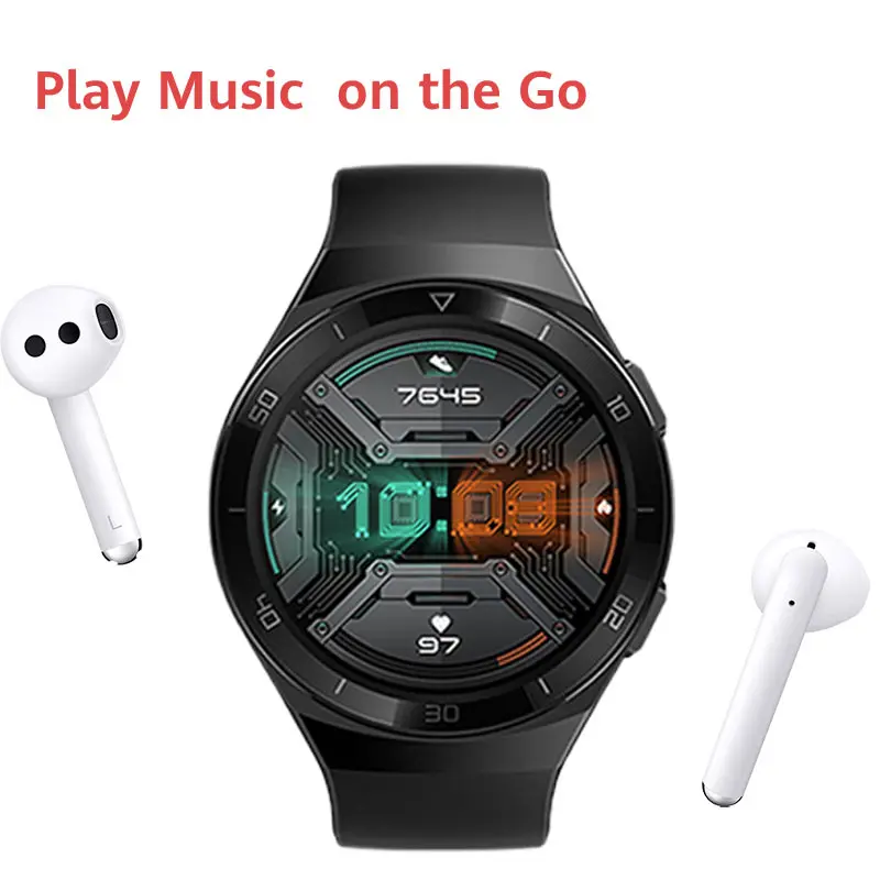

HUAWEI GT2E Menonton GT2E Smart Watch 1.39 Inci AMOLED Layar 14 Hari Hidup 5ATM Tahan Air Heart Rate Tracker