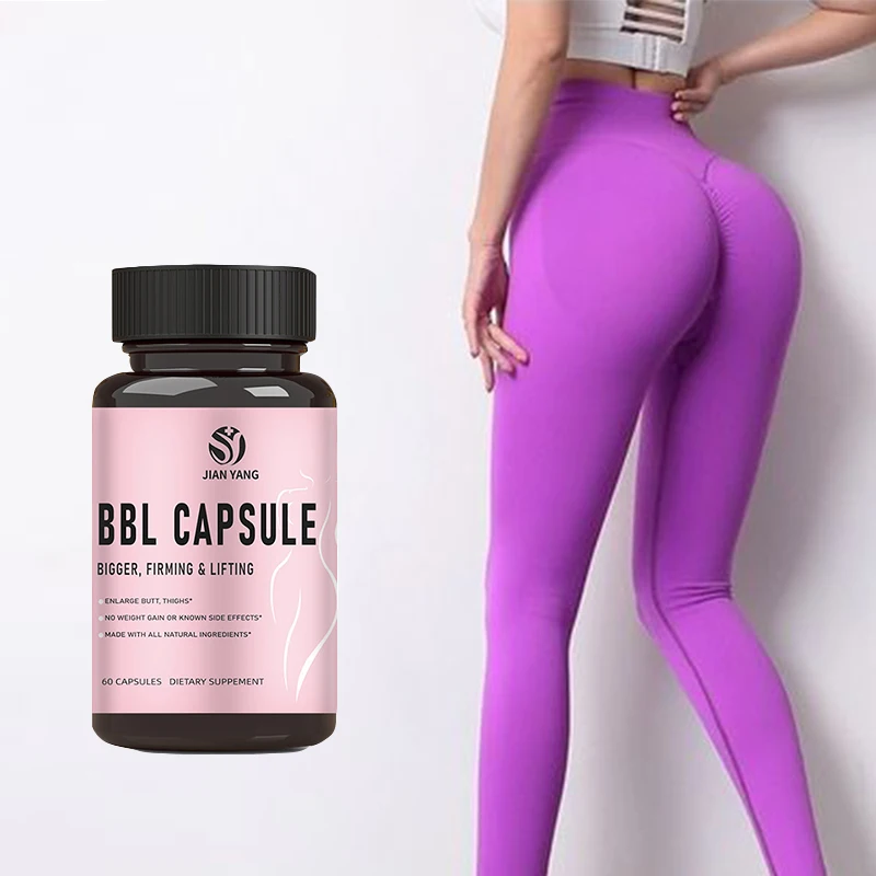 1 Bottle 60 Pills Butt Lift Capsules Firming and Sculpting Butt Plump Butt Firming Feminine Care Supplements