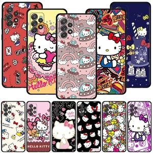 Phone Case For Samsung Galaxy A51 A12 A71 A41 A31 A21s A13 A03 A02s A02 A22 A32 4G/5G A52 A52s A72 Coque Hello Kitty