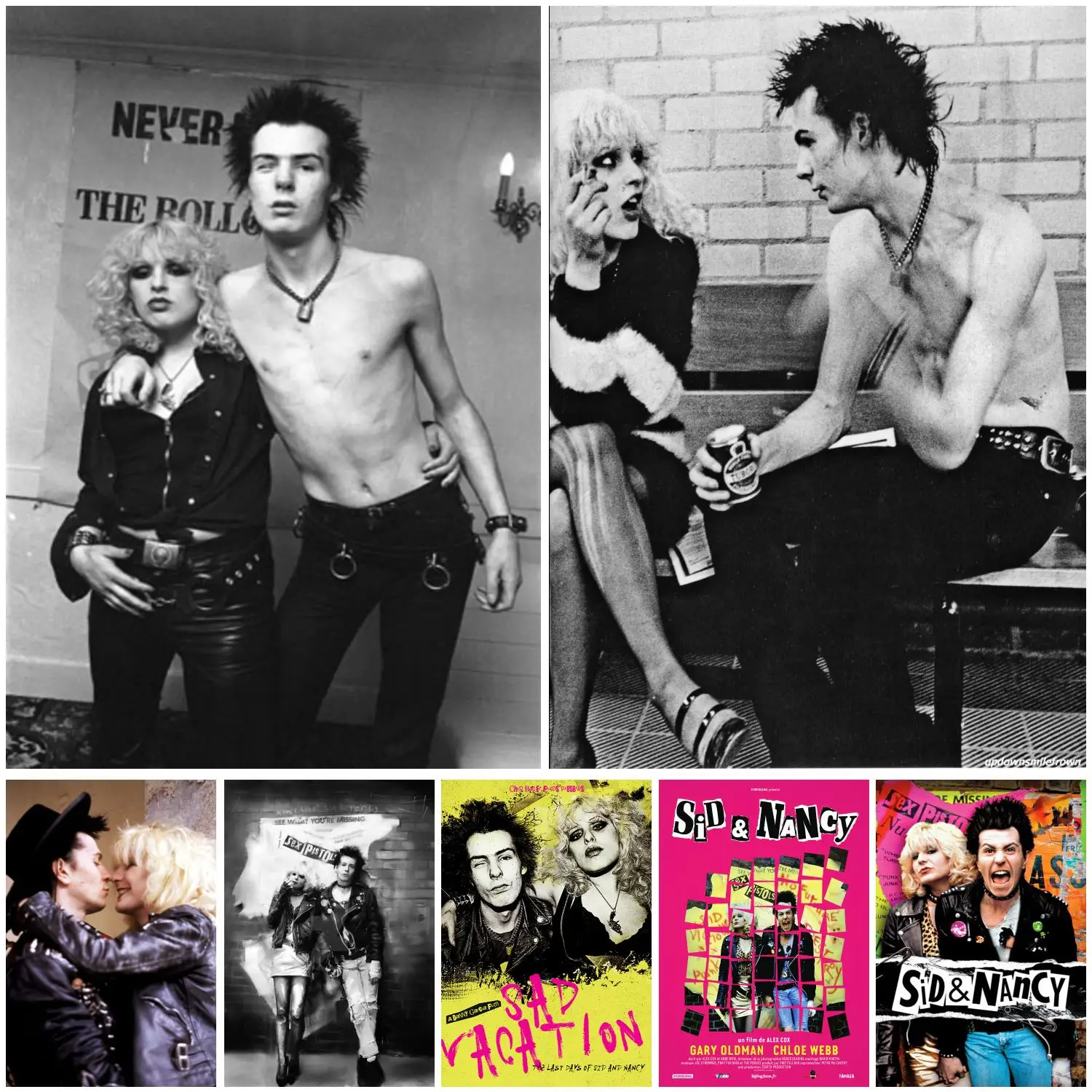 

СИД и Нэнси плакат на холсте художественный плакат и настенный художественный плакат современная семейная Спальня Декор плакаты