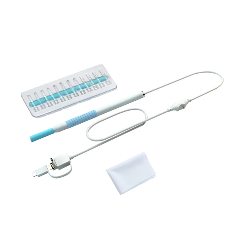 

5.5Mm Veterinary Otoscope Camera Video Otoscope Cleaner Wax Remover Mini Vision Ear Tip Camera Endoscope Otolaryngology