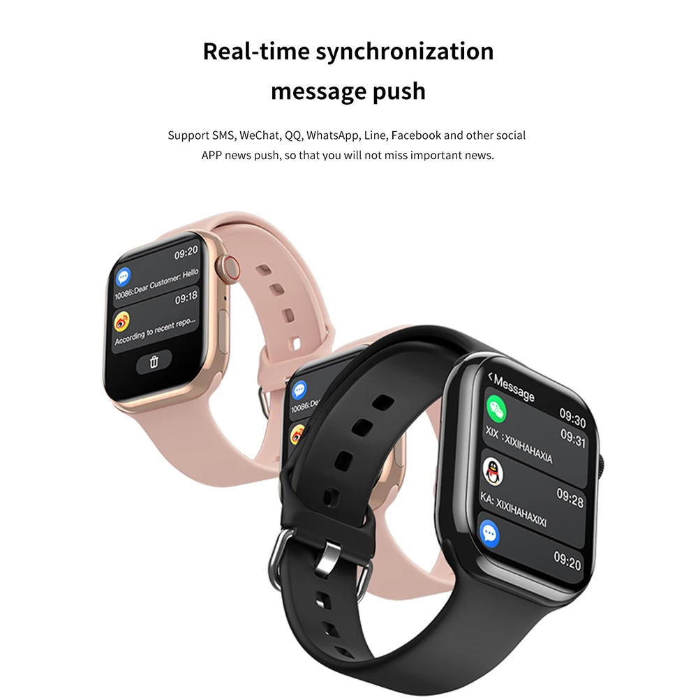 

2023 amoled 2.05" HD screen Smart Watch Women Series 9 custom dial 500+ Wireless charging Men Smartwatch for Apple Watch IW9 IW8