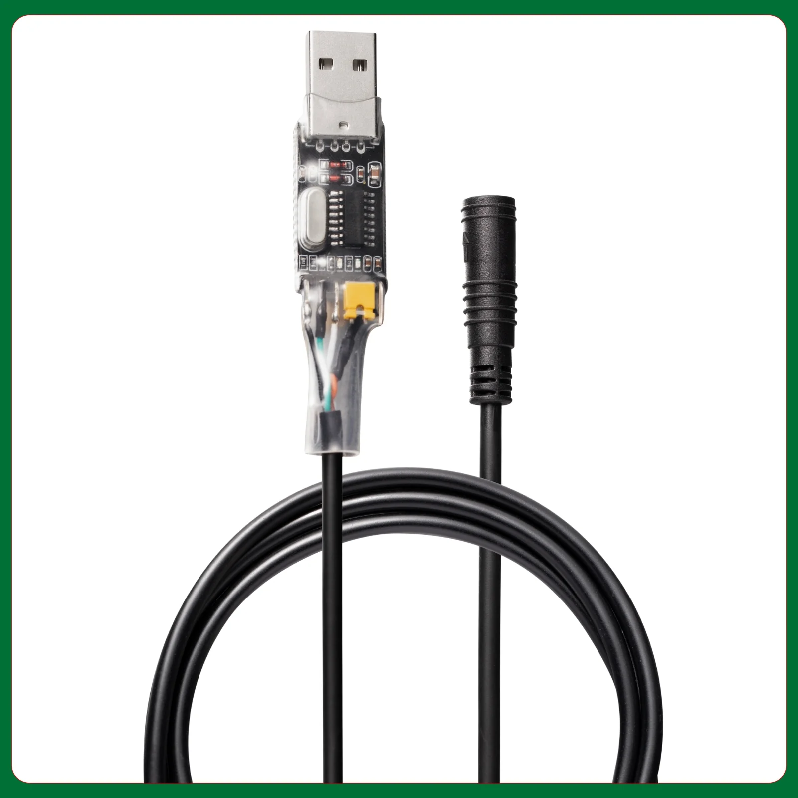 Фото 8fun/Bafang BBS01/02/03/BBSHD Кабель для программирования eBike — USB к двигателю, бесплатный адаптер OTG №3