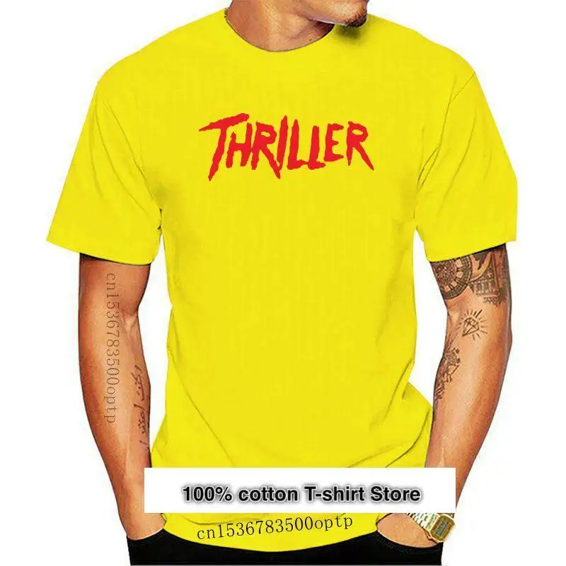 

Camiseta де Майкл Джексон Триллер персонализированный хлопковый, простой, 2021