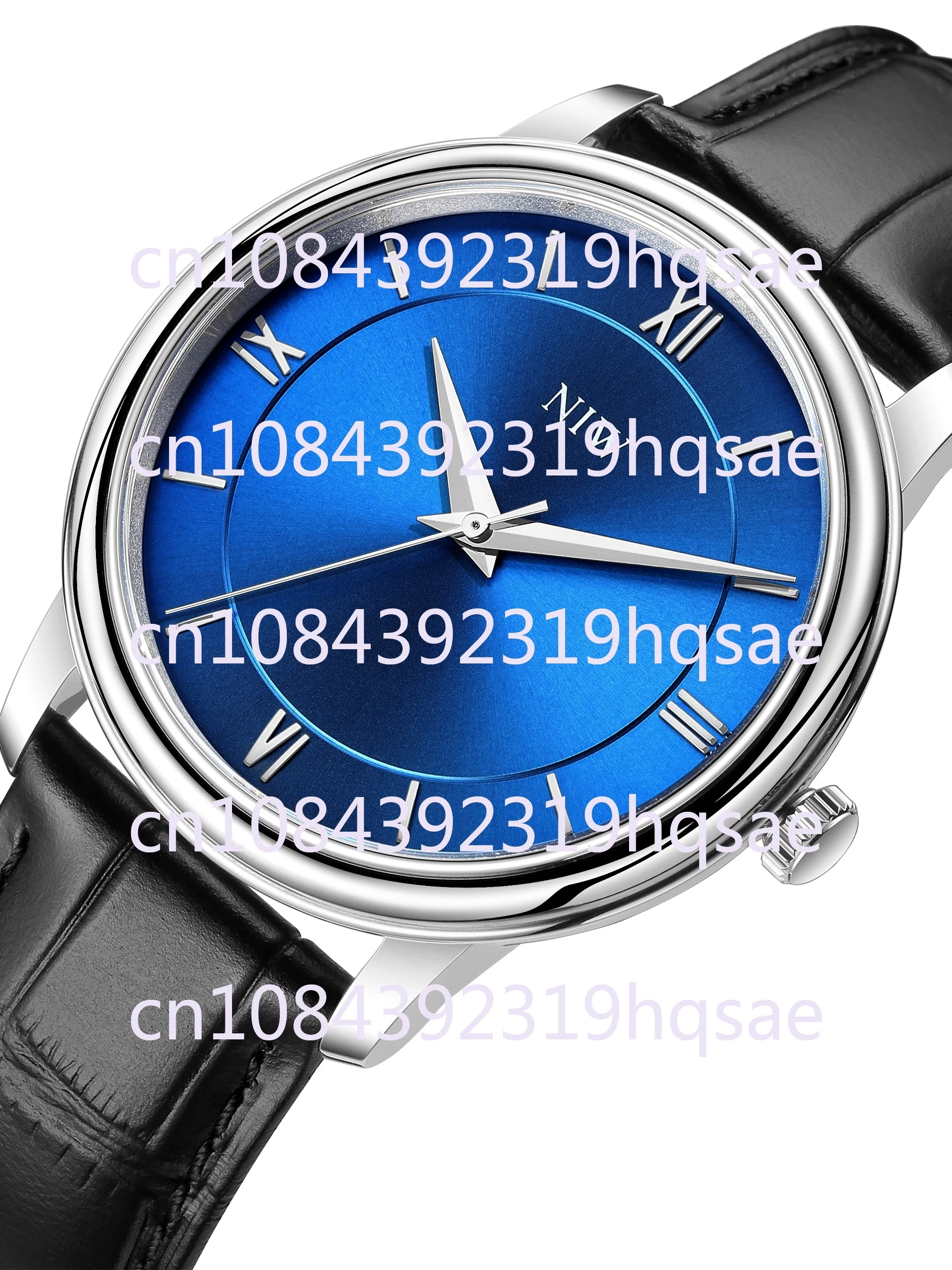 Мужские кварцевые часы с сапфировым стеклом японский кварцевый механизм