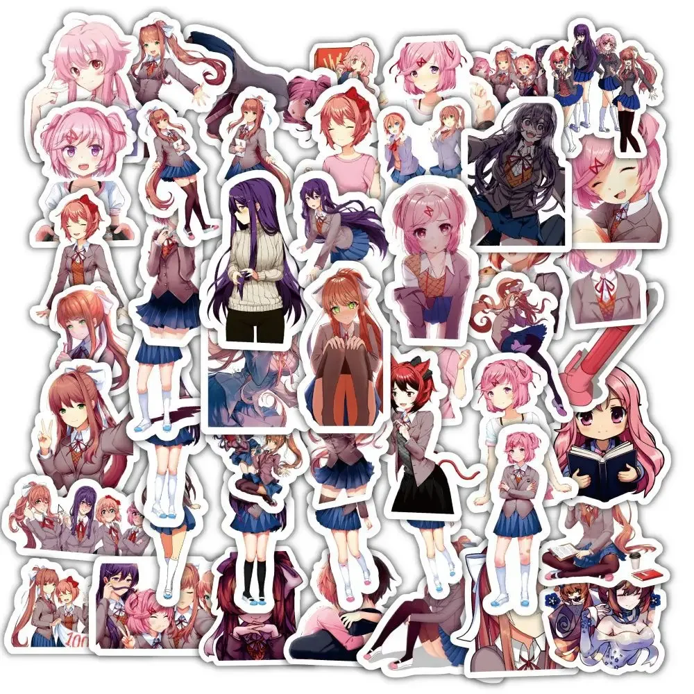 НОВАЯ игра Новые декоративные водонепроницаемые наклейки DDLC (art.: 3920d00a59e8a) - 3920d00a59e8a
