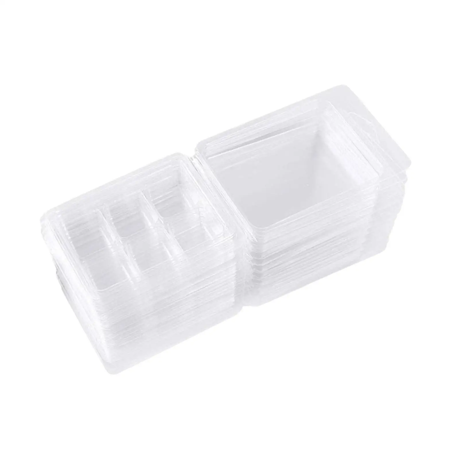 100 Шт. Прозрачные Формы Для Свечей Из ПЭТ Плавления Воска Поделки Шоколада Своими