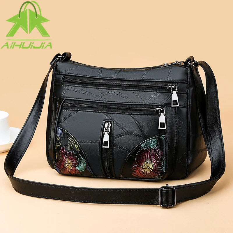 

High Quality Pu Leather Luxury Handbags and Purse Women Bags 2022 New Designer High Capacity Female Shoulder Crossbody Bag Sac