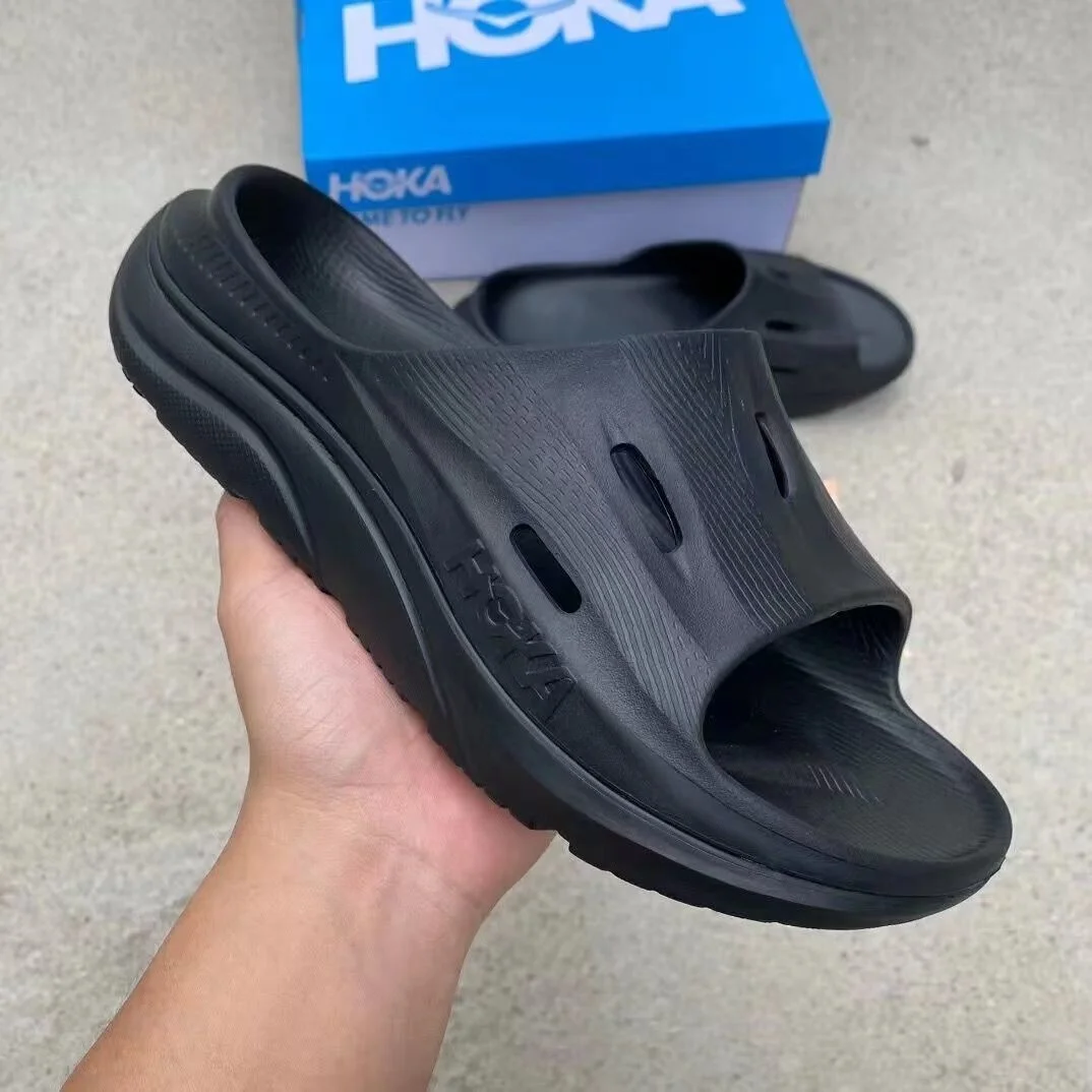 

Hoka OneOne ORA Recovery Slide 3 Men And Women Casual Sport Slippers Outwear Thick Sole Elastic Summer Beach Sandal Slipper