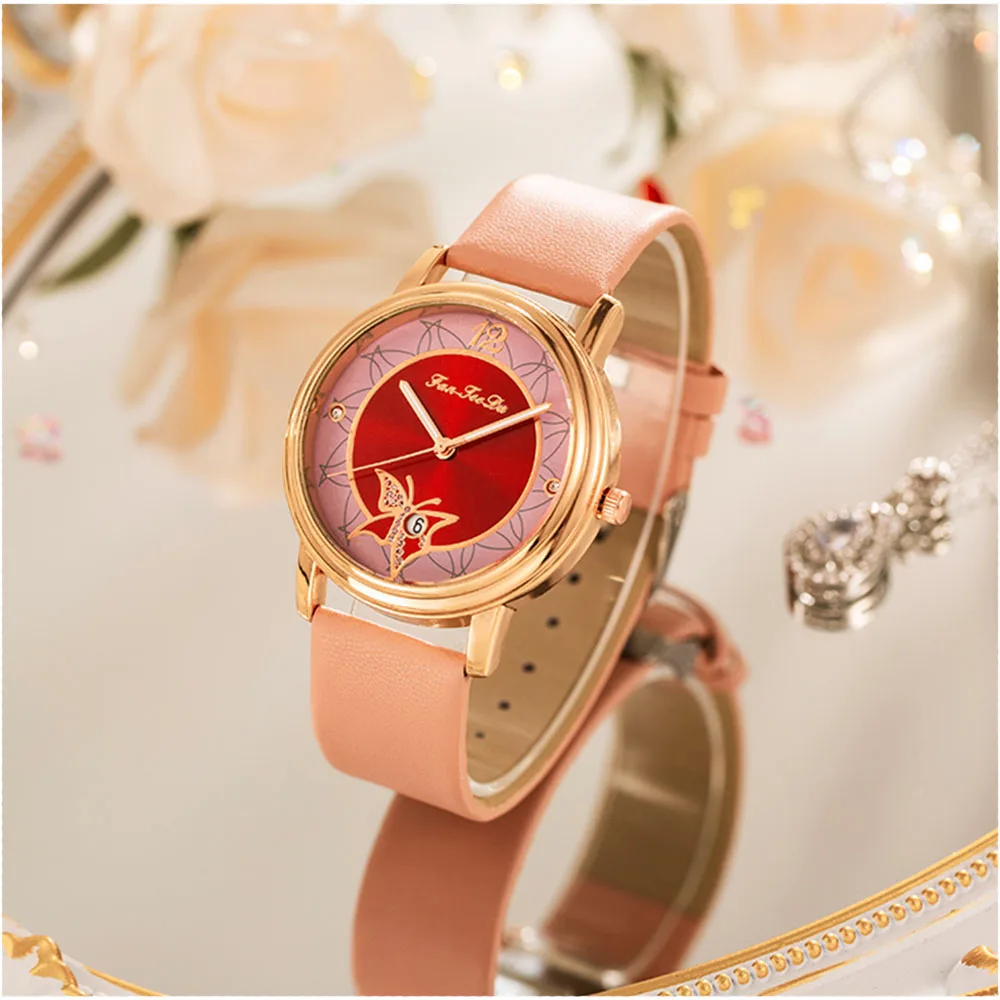 

Женские наручные часы SMVPWatch, лидер продаж 2022 года, роскошные Брендовые женские наручные часы с календарем, элегантные красивые наручные час...