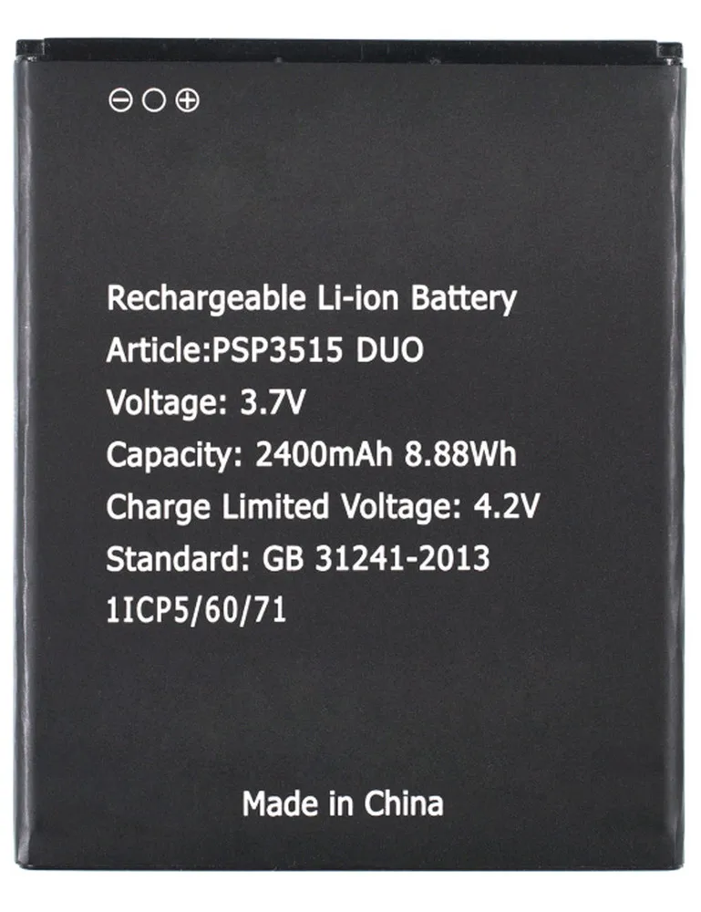 Аккумулятор для Prestigio Muze U3 PSP3515DUO |