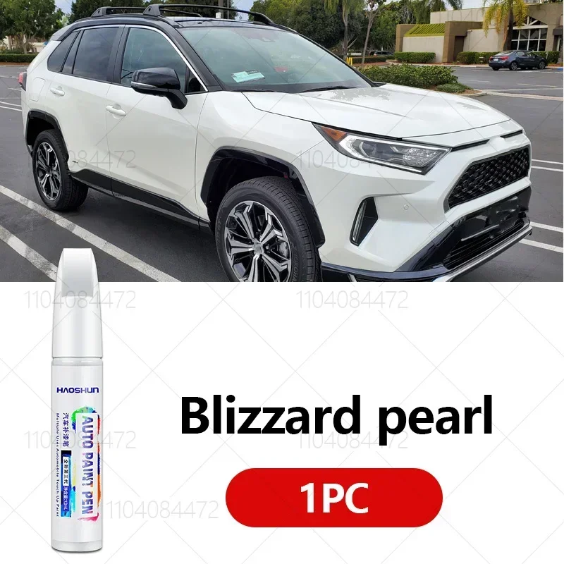 Ручка для ремонта краски, средство для удаления царапин, автоаксессуары «сделай сам», черный, белый цвет для Toyota RAV4 1994-2025 XA10 XA20 XA30 XA40 XA50