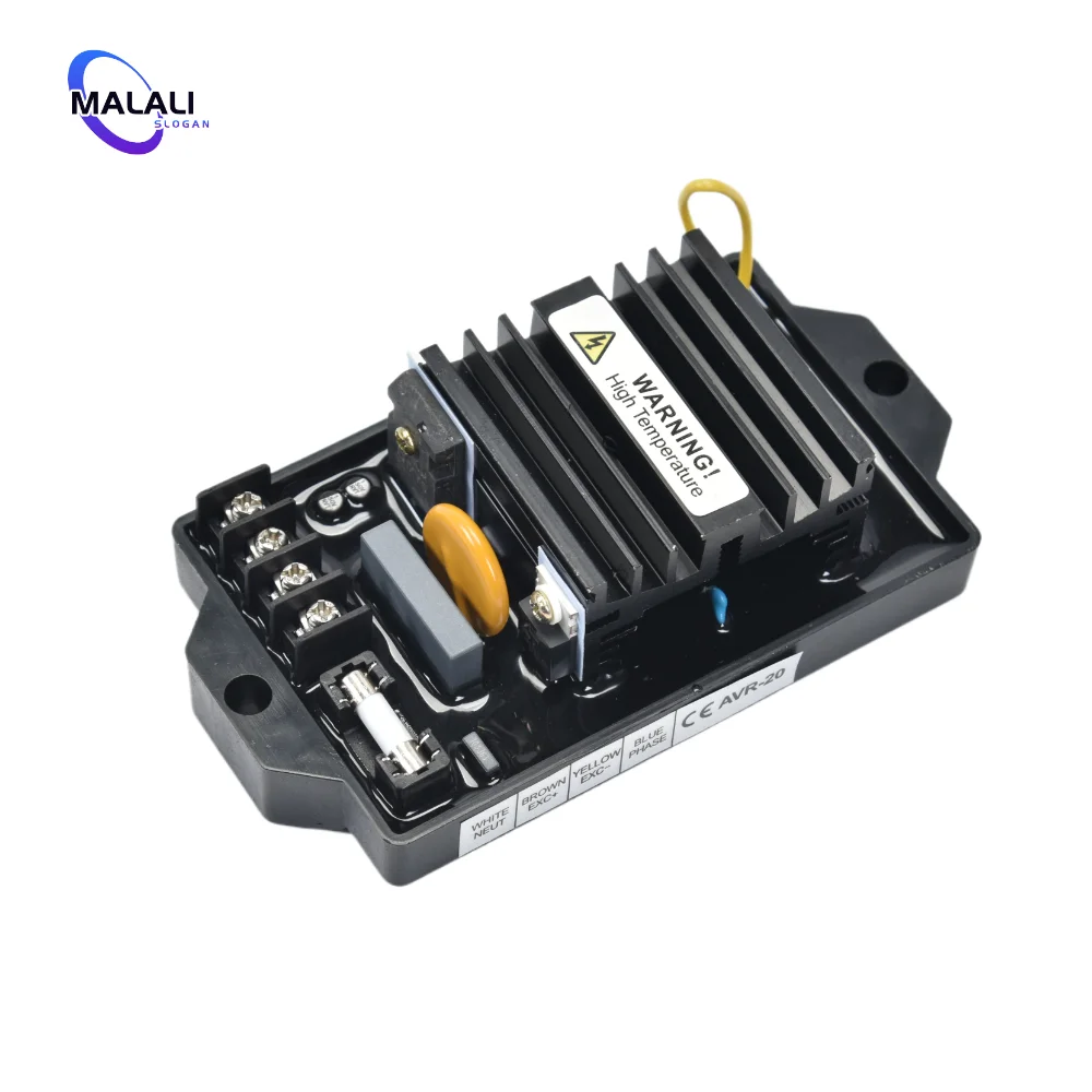 AVR-20 AVR20 AVR Автоматический регулятор напряжения 20A Бесщеточный Стабилизатор