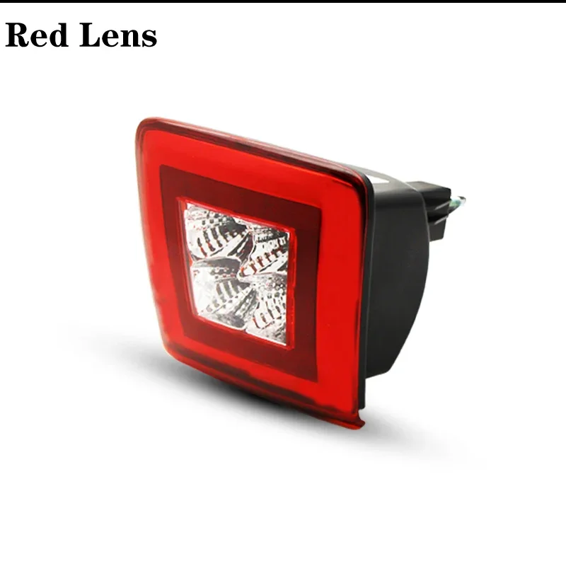 Задние противотуманные фары iJDM в сборе для Nissan 370Z Juke NISMO с питанием от красного светодиода в качестве тормоза/заднего противотуманного и белого светодиода в качестве резервного копирования и обратного хода