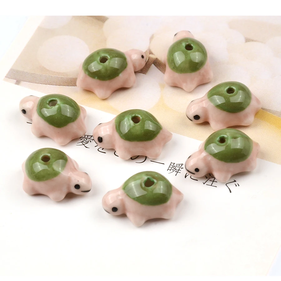 

Керамические бусины в форме черепахи, 20 мм